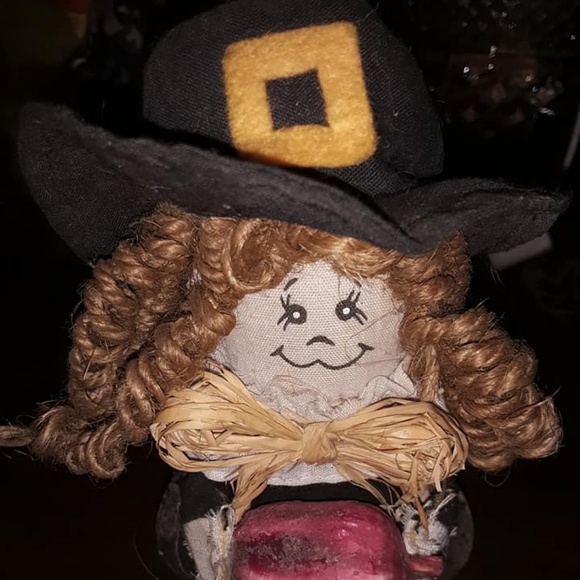 Wooden / Fabrics PILGRIM DECORATION. - Picture 1 of 4